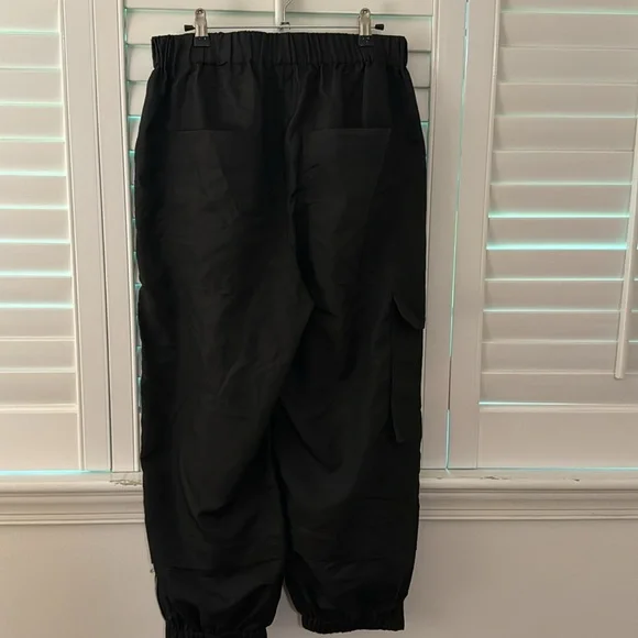 Tibi crispy nylon pull-on joggers - Picture 3 of 6